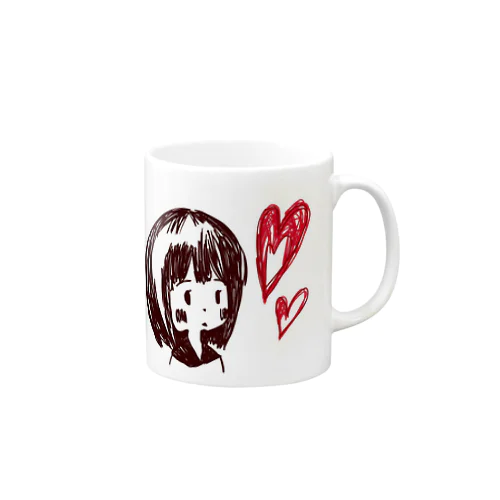 おんなの子 Mug