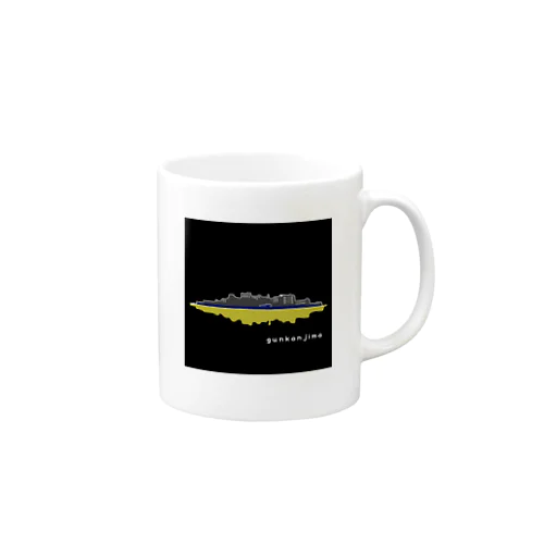 軍艦島「夜」とおでかけ。 Mug