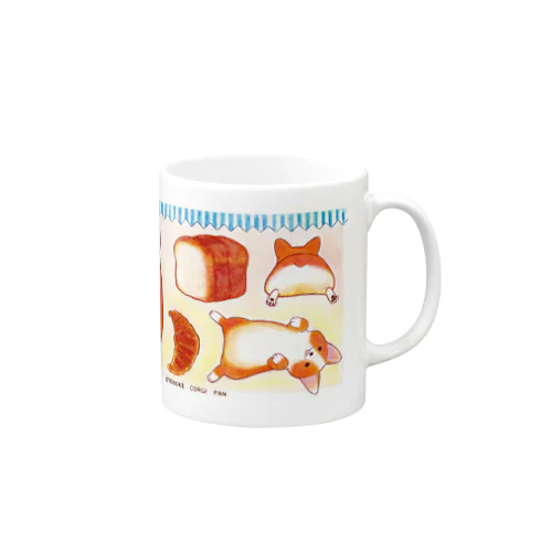 おとぼけコーギーpan Mug