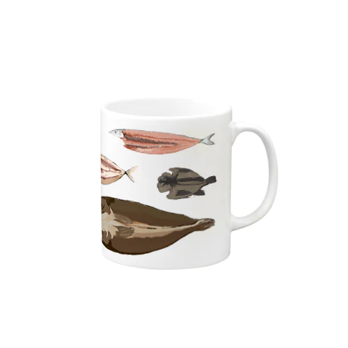 魚の開き Mug