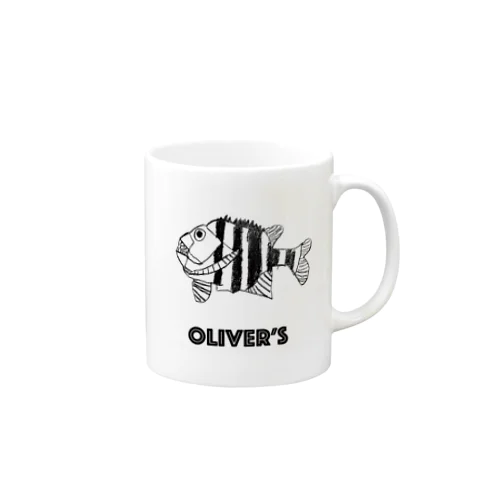 Oliver's Fish 石鯛 マグカップ