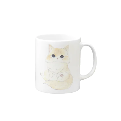 おすわりねこ Mug