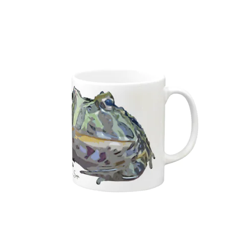 ベルツノガエル Mug