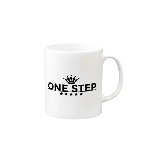 ONE STEP CROWN マグカップ