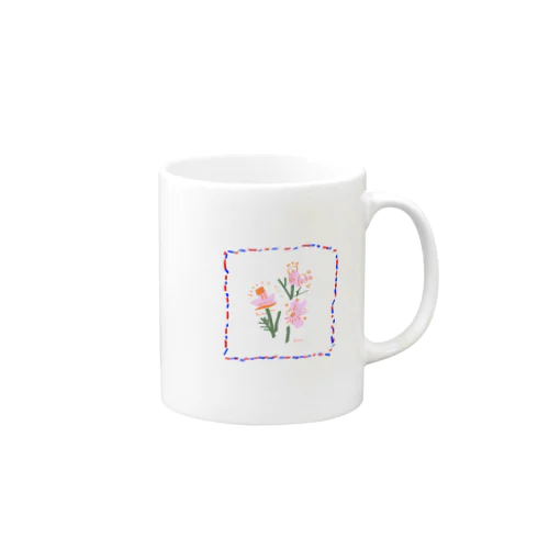 花のお便り Mug