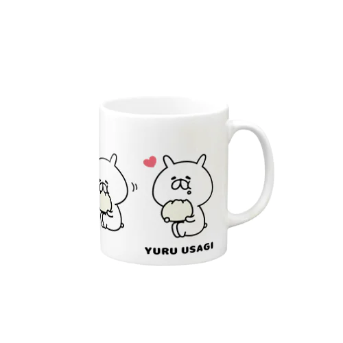 ゆるうさぎ はむはむ Mug