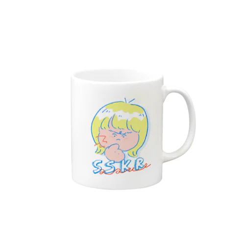 ササクレ Mug