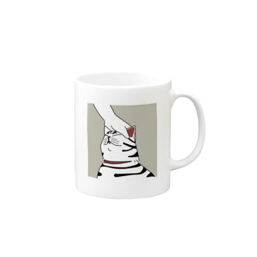 なでねこちゃん（アメショ） Mug