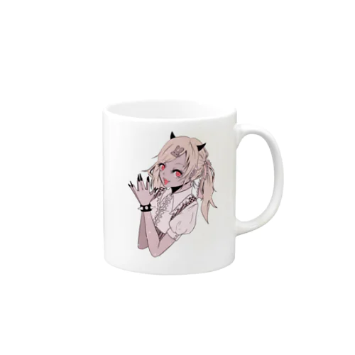 量産型小悪魔女子　ピンク Mug