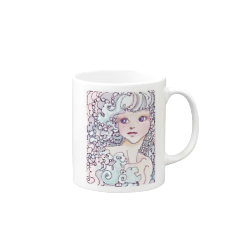 パステルカラーマーメイド Mug