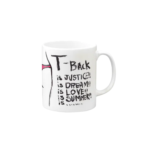 TバックLOVE完全抜き Mug