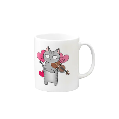 迷バイオリニスト・マグロさん Mug