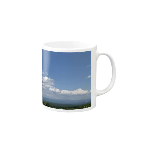 高原の青空 Mug