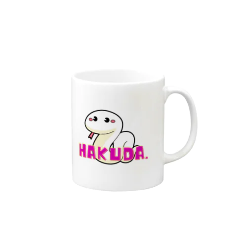 HAKUDA.ロゴ Mug