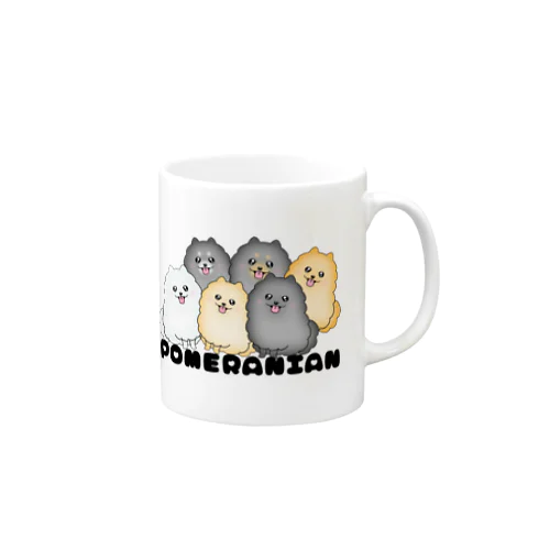 ポメラニアン　ぽめっちオリジナル Mug