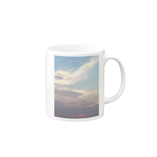 夕暮れ時の空 Mug