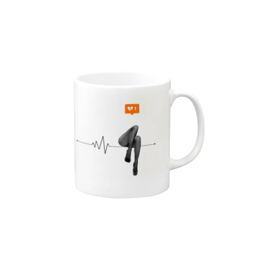 Heartbeat. Mug