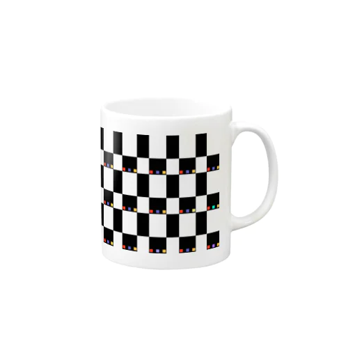 四角幾何学 Mug