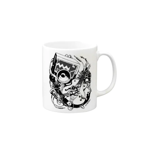 【ROCKOLOID SAULUS】type-GUITER Mug