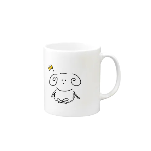 仰ぐ羊くん Mug