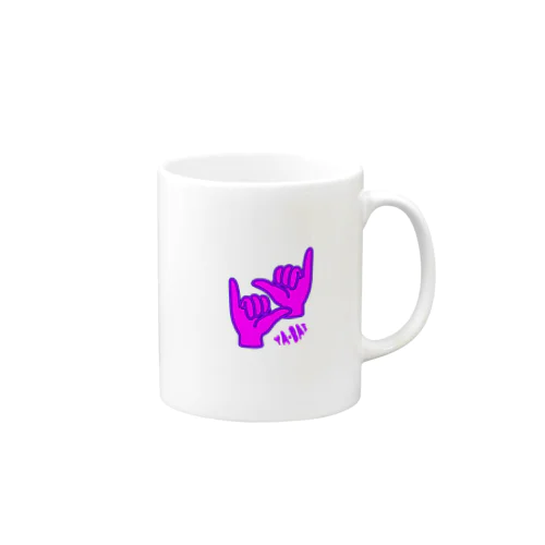 指文字やばい Mug