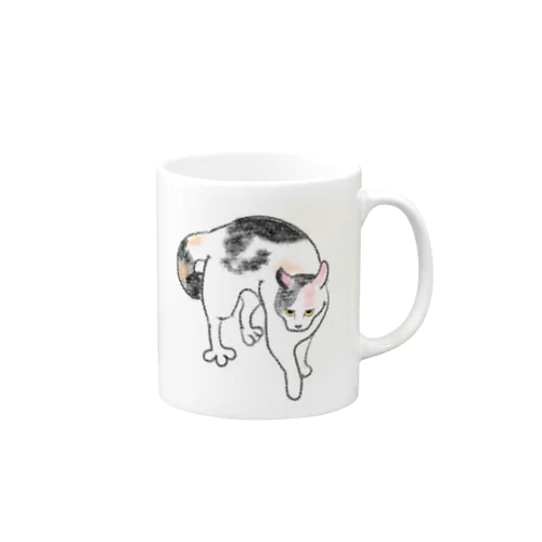 三毛猫おたまさん Mug