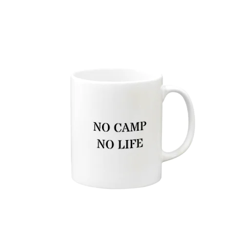 No Camp. No Life Mug