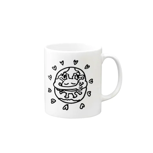 ホールディングコロナ〜コロナにココロはコロせない Mug