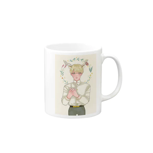 ケモ耳男子 Mug