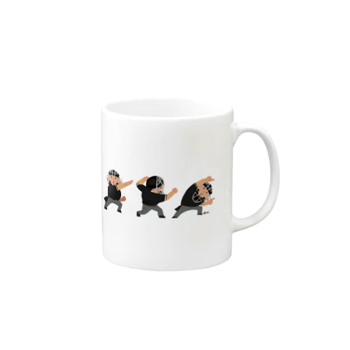 面白ポーズ審判シリーズ Mug