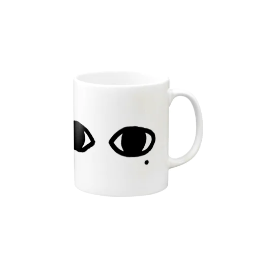 お目目ぱっちり Mug