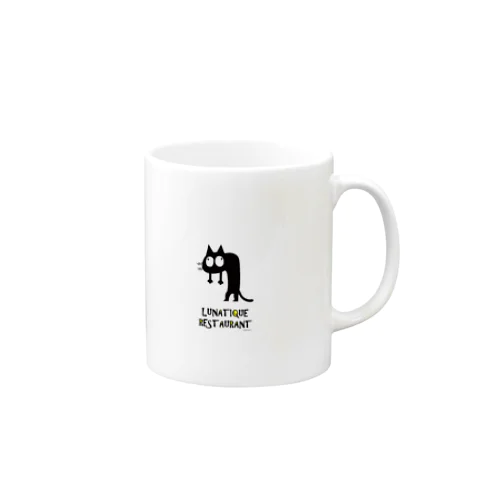 [LunaticRestaurant]黒猫 Mug