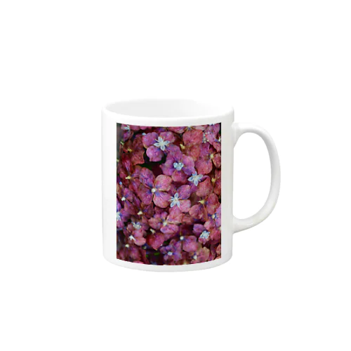 紫陽花 Mug