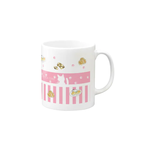 ティータイム(ピンク) Mug