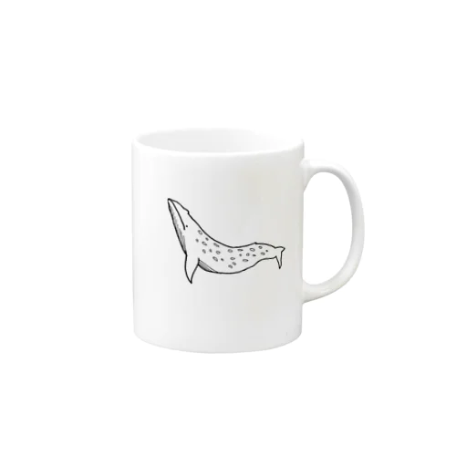 シロナガスクジラ Mug