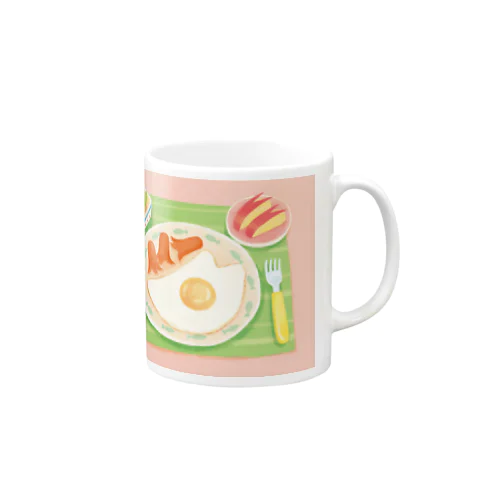 こぎつねのあさごはん Mug