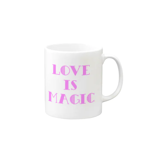 love is magic マグカップ