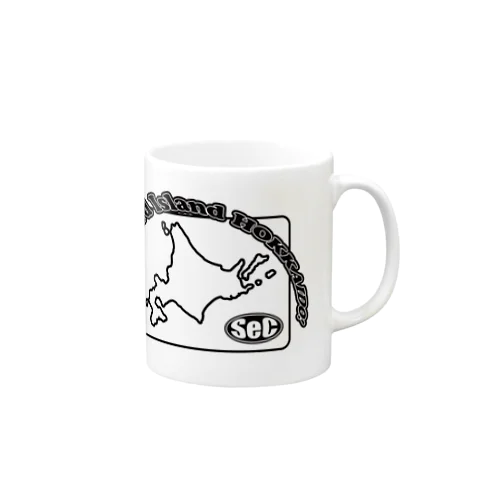 SeC_Snowboard Island HOKKAIDO！ Mug