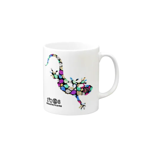 ヤモリの中の..桜龍 Mug