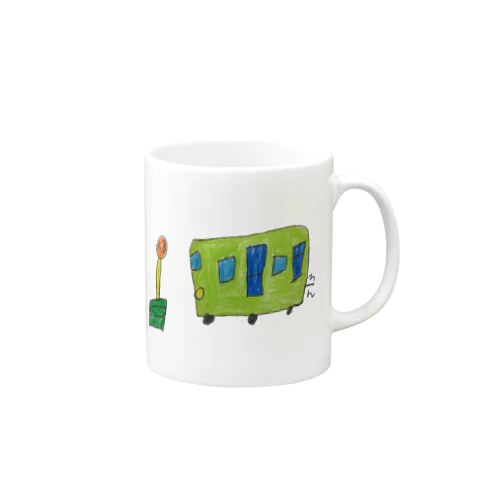 カラフル市バス Mug