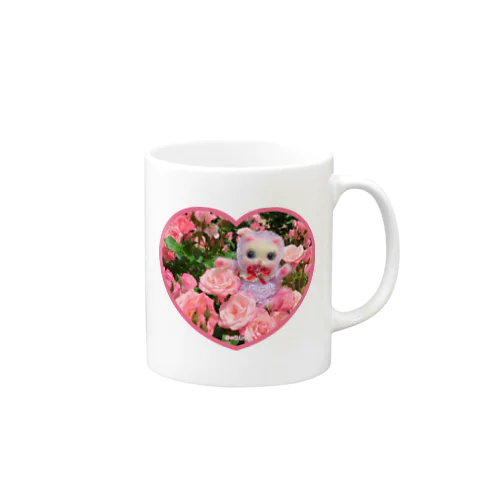 薔薇とベリー❤️ Mug