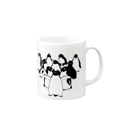 アデリーペンギンちゃんだョ!全員集合! Mug