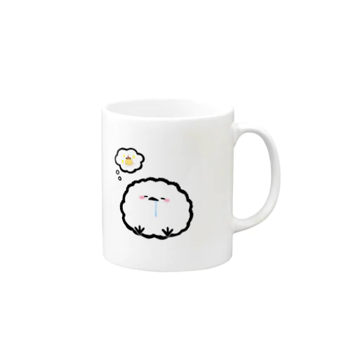 夢見るシマエナガ おやつの夢 Mug