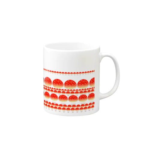 ラインきのこ＃004 Mug