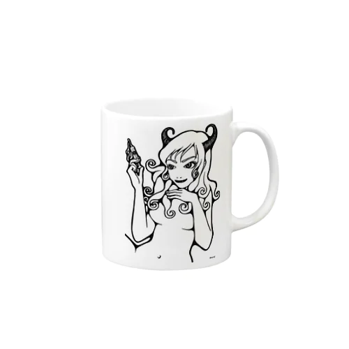 セクシーなうしちゃん Mug