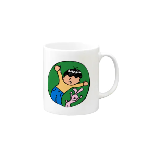 ななめ45°くん Mug