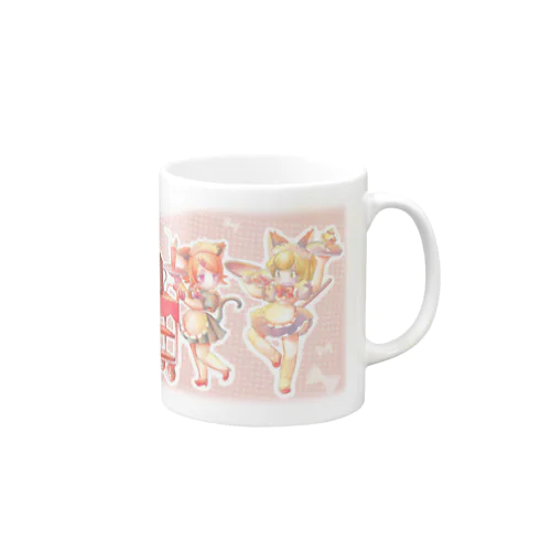 ねこのめいどさん Mug