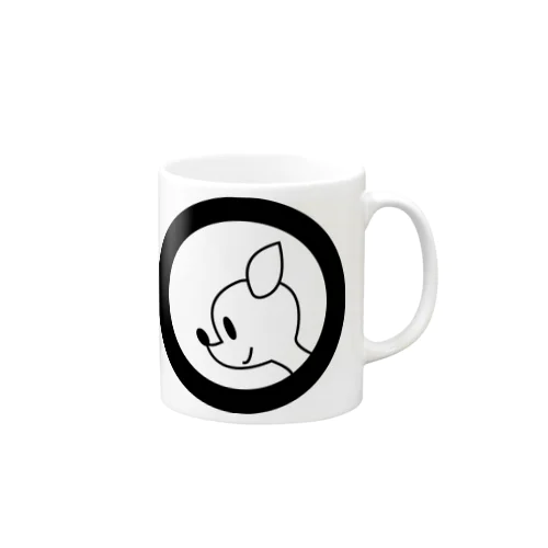 横顔 Mug