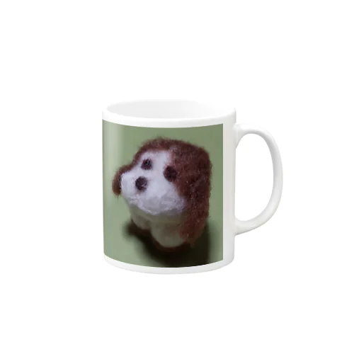 羊毛ワンコ Mug