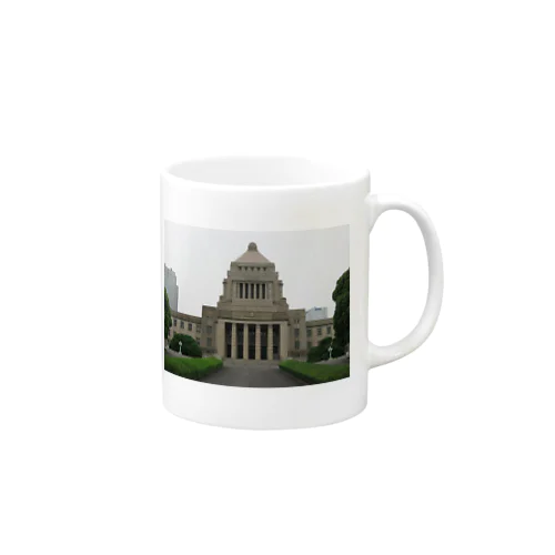 国会議事堂 Mug